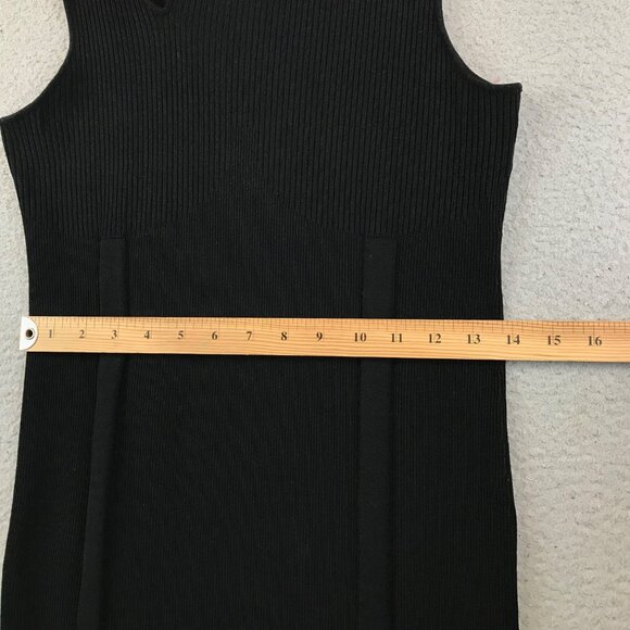 Good American Bold Shoulder knitted Midi Dress size 5 - Picture 6 of 11
